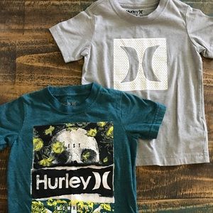 Boys Hurley size 5 shirt bundle